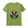 Donna Devon Rex Amante Gatto Tramonto Retro Style Vintage 80s 70s Maglietta con Collo a V - Regalo per Amanti dei Gatti e Proprietari di Devon Rex