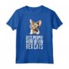 Less people more devon rex cats Maglietta - Regalo divertente per gli amanti dei gatti Devon Rex - Compleanno del Devon Rex