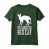 Never Stand Between a Girl and Her Devon Rex Cat - Maglietta Devon Rex - Regalo Unico per Amanti dei Gatti Devon Rex