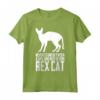 Never Stand Between a Girl and Her Devon Rex Cat - Maglietta Devon Rex - Regalo Unico per Amanti dei Gatti Devon Rex