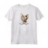 Devon Rex Cat Because People Suck - Maglietta con Citazione Divertente per Amanti dei Gatti - Regalo Unico per Proprietari di Devon Rex