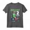 Fantastica Compleanno 2 Anni Bimba Regalo Dinosauro - Maglietta per Bambino e Bambina - Ideale per Fratello, Sorella, Figlio o Figlia