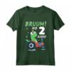 Fantastica Compleanno 2 Anni Bimba Regalo Dinosauro - Maglietta per Bambino e Bambina - Ideale per Fratello, Sorella, Figlio o Figlia