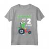 Fantastica Compleanno 2 Anni Bimba Regalo Dinosauro - Maglietta per Bambino e Bambina - Ideale per Fratello, Sorella, Figlio o Figlia