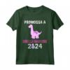 T-Shirt Promossa a Sorella Maggiore 2024 - Dinosauro Maglietta per la Sorella - Regalo Carino per Compleanno