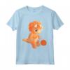 Dolce Triceratopo Sportivo - Maglietta Dinosauro per Bambino o Bambina - Ideale per Bambini Amanti dei Dinosauri e dello Sport