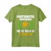 Maglia Maturità 2022 - Maturità Superata me ne vado in vacanza - Regalo divertente per la Festa della Maturità e Compleanno