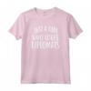 Just a Girl Who Loves DIPLOMATS - T-Shirt per Donna DIPLOMAT - Idea Regalo Divertente per Lavoro o Feste