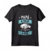 Papa Figlio Un Legame La Vita - Super Maglietta per la Festa del Papà - Ideale per Regalo Personalizzato