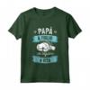 Papa Figlio Un Legame La Vita - Super Maglietta per la Festa del Papà - Ideale per Regalo Personalizzato