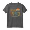 Born In 1993 - Regalo Vintage 27 Anni Compleanno Uomo Donna Maglietta - Il Meglio del 1993