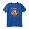 Livello 40 Superato - Felpa con Cappuccio Compleanno 40 Anni - Ideale per Gamer Nerd e Amanti dello Stile Vintage degli Anni '80 e '90
