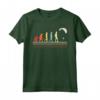 Divertente Parapendio Evolution Retro Style Maglietta - Camicia Vintage estrema per Parapendio - Ideale per Uomini e Donne