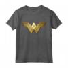 Logo DC Wonder Woman 3D con motivo cachemire Maglietta - Maglietta Esclusiva DC Comics per Fan di Supereroi - Ideale per Regali Speciali