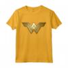 Logo DC Wonder Woman 3D con motivo cachemire Maglietta - Maglietta Esclusiva DC Comics per Fan di Supereroi - Ideale per Regali Speciali