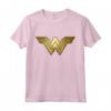 Logo DC Wonder Woman 3D con motivo cachemire Maglietta - Maglietta Esclusiva DC Comics per Fan di Supereroi - Ideale per Regali Speciali