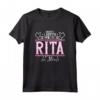 Rita | Questo è L'aspetto Della Megliore del Mondo Maglietta - Regalo Personalizzato per Rita - Ideale per Compleanno o Natale