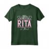 Rita | Questo è L'aspetto Della Megliore del Mondo Maglietta - Regalo Personalizzato per Rita - Ideale per Compleanno o Natale