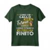 Sono Un Gallo Non Mi Fermo Quando Sono Stanco - Maglietta Personalizzata con Nome Gallo - Regalo Ideale per Compleanno, Natale, Festa del Papà o della Mamma