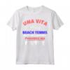 HapTiger Divertente Sport Maglietta - Una vita senza Beach tennis è possibile ma inutile - Regalo per gli Appassionati di Beach tennis