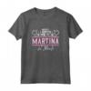 Martina | Questo è L'aspetto Della Megliore del Mondo Maglietta - Regalo Originale per Compleanni, Natale o la Festa della Mamma