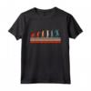 Divertente Tennista Retrò Vintage - Maglietta Evoluzione Tennis - Ideale per Regalo Giocatori di Tennis