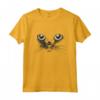 Costume da Gatto Nero con Disegno Divertente Halloween - Maglietta per Amanti dei Gatti - Regalo per Compleanni e Natale