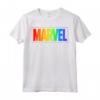 HapTiger Rainbow Gradient Logo Maglietta - Officially Licensed Apparel for Fans - 19MARV01553A-003 Edition
