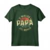 Il Miglior Papà Del Mondo - Maglietta Retrò per la Festa del Papà - Regalo Divertente per Compleanno o Natale