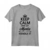 Keep Calm and Let Marta - Maglietta con Nome Personalizzato per Compleanni - Ideale per Uomini, Donne e Bambini