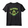HapTiger Slimer Neon Portrait Maglietta - Officially Licensed Apparel for Neon Art Enthusiasts - Stay Vibrant with HapTiger Neon