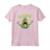 HapTiger Slimer Neon Portrait Maglietta - Officially Licensed Apparel for Neon Art Enthusiasts - Stay Vibrant with HapTiger Neon