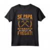 Padre Tuttofare - Maglietta Uomini con Citazione Divertente per la Festa del Papà - Regalo Originale per Papà