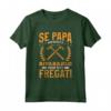 Padre Tuttofare - Maglietta Uomini con Citazione Divertente per la Festa del Papà - Regalo Originale per Papà