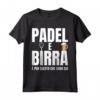 Padel Birra Giocatore Alcol Divertente Maglietta - Ideale per gli Amanti del Padel e della Birra - Acquista Online