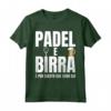 Padel Birra Giocatore Alcol Divertente Maglietta - Ideale per gli Amanti del Padel e della Birra - Acquista Online
