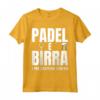 Padel Birra Giocatore Alcol Divertente Maglietta - Ideale per gli Amanti del Padel e della Birra - Acquista Online