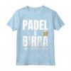 Padel Birra Giocatore Alcol Divertente Maglietta - Ideale per gli Amanti del Padel e della Birra - Acquista Online
