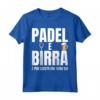 Padel Birra Giocatore Alcol Divertente Maglietta - Ideale per gli Amanti del Padel e della Birra - Acquista Online