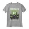 Giocatore 18 anni Compleanno - Maglietta Unlocked Next Level - Ideale per Regali Gamer - HapTiger