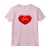 Cuore Disegnato A Mano Lidia - I Love Lidia Maglietta Personalizzata - Regalo Unico per San Valentino o Matrimonio