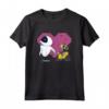 Disney Wall-E and Eve Geometric Heart Maglietta - Official PIXAR Merchandise for Men, Women, Boys, and Girls - Love Beyond Words