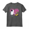 Disney Wall-E and Eve Geometric Heart Maglietta - Official PIXAR Merchandise for Men, Women, Boys, and Girls - Love Beyond Words