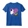 Disney Wall-E and Eve Geometric Heart Maglietta - Official PIXAR Merchandise for Men, Women, Boys, and Girls - Love Beyond Words