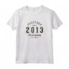 Insieme dal 2013 - Maglietta Anniversario Matrimonio Leggera e Classica - Ideale per Regalare alle Coppie