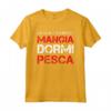 Regalo Pescatore Divertente - Mangia Dormi Pesca Maglietta per Uomo - Ideale per Amanti della Pesca - Marca HapTiger