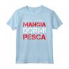 Regalo Pescatore Divertente - Mangia Dormi Pesca Maglietta per Uomo - Ideale per Amanti della Pesca - Marca HapTiger