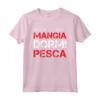 Regalo Pescatore Divertente - Mangia Dormi Pesca Maglietta per Uomo - Ideale per Amanti della Pesca - Marca HapTiger