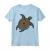 Tribale Hawaiian Sea Turtle Tshirt Giornata Mondiale Tartaruga - Maglietta Proteggi le Tartarughe Marine - Ideale per Regali e Celebrazioni Ambientali