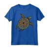 Tribale Hawaiian Sea Turtle Tshirt Giornata Mondiale Tartaruga - Maglietta Proteggi le Tartarughe Marine - Ideale per Regali e Celebrazioni Ambientali